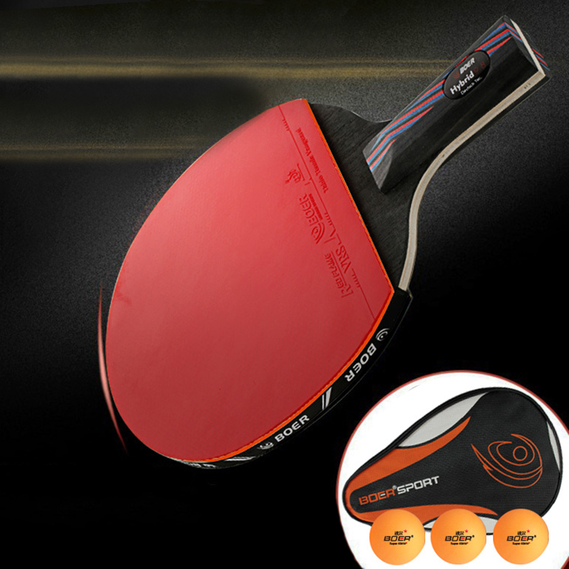 Table Tennis Backhand Topspin - Raquette de tennis de table BOER