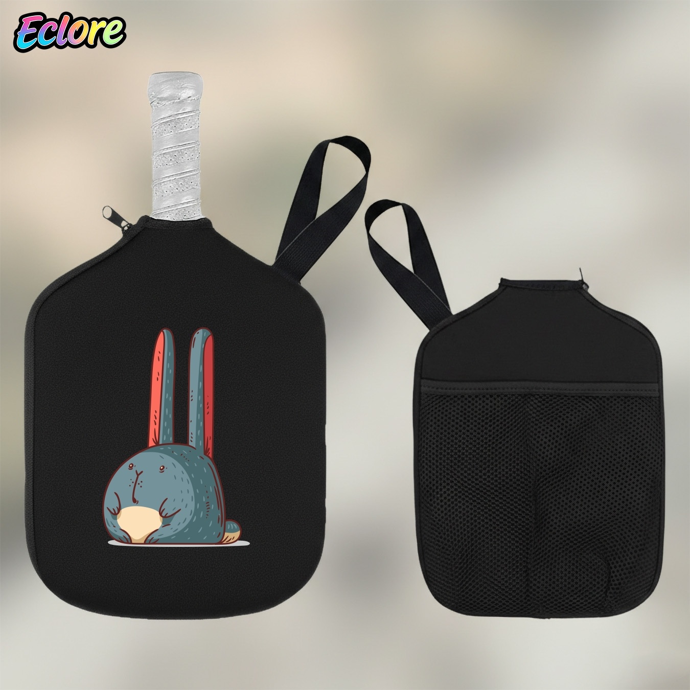 Table Tennis Cartoon - Sac de transport pour raquette de