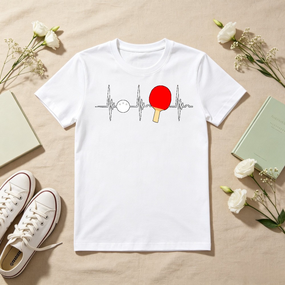 Table Tennis Graphics - T-shirt de sport à manches courtes