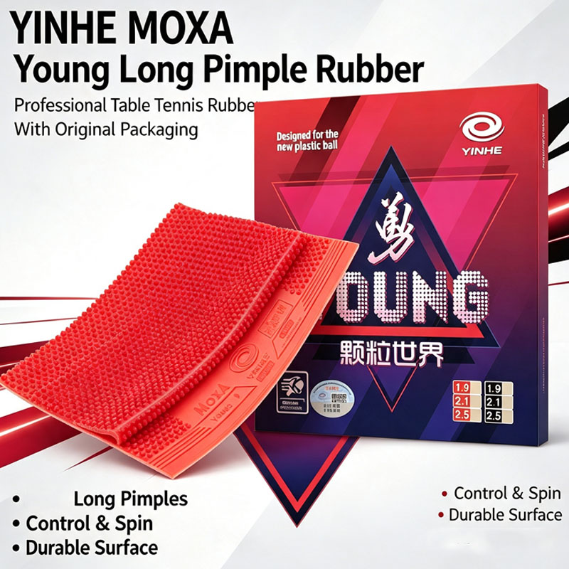 Table Tennis Single - Caoutchouc de tennis de table YINHE