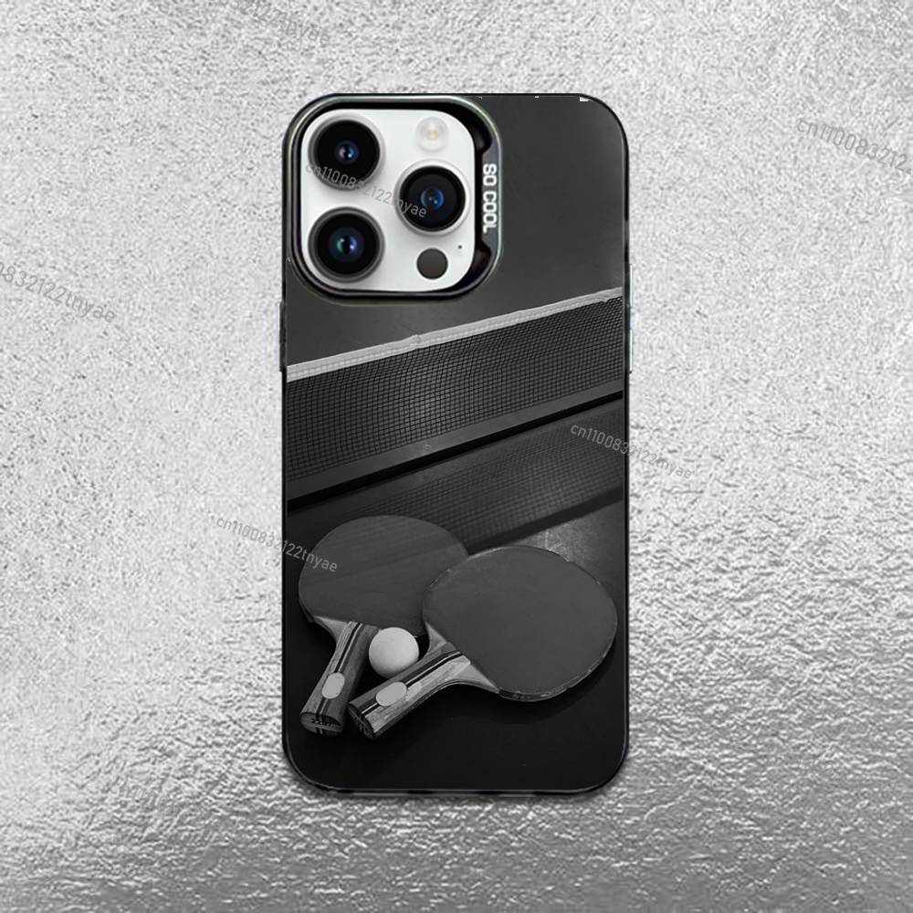 Coque de téléphone de luxe mat - Table Tennis Cartoon avis et prix