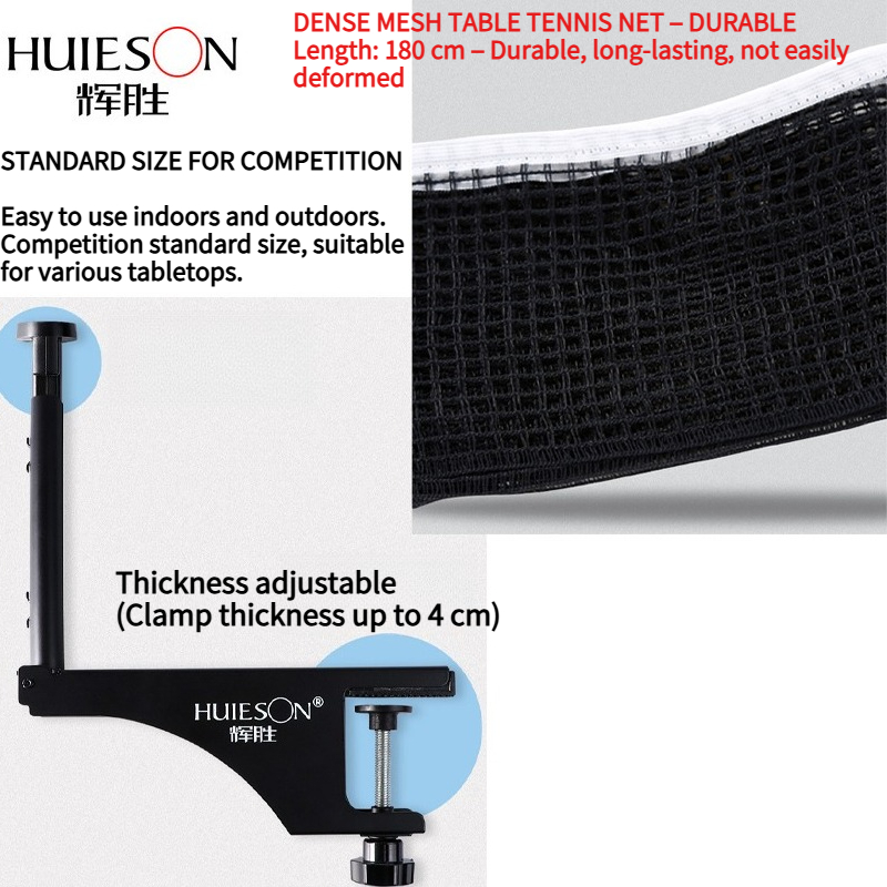 HUIESON Ensemble filet et cadr - Table Tennis Drawing avis et prix