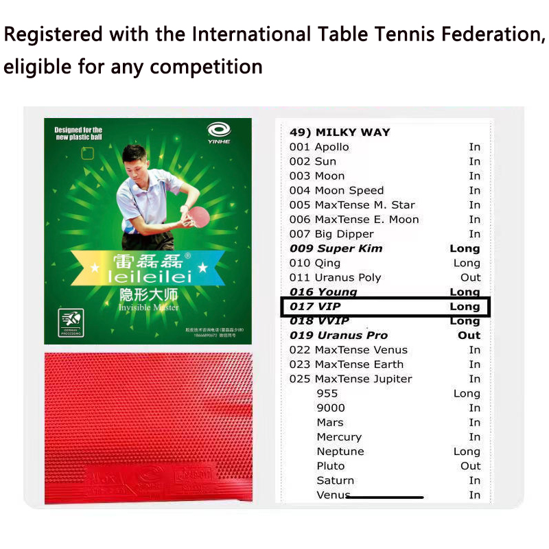 YINHE longs boutons bœuf Tenni - Table Tennis Single avis et prix