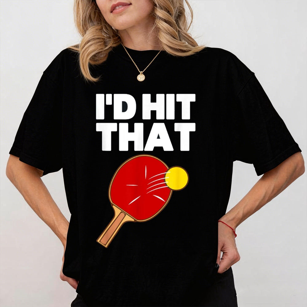 T-shirt au design cool de tenn - Table Tennis Cartoon avis et prix
