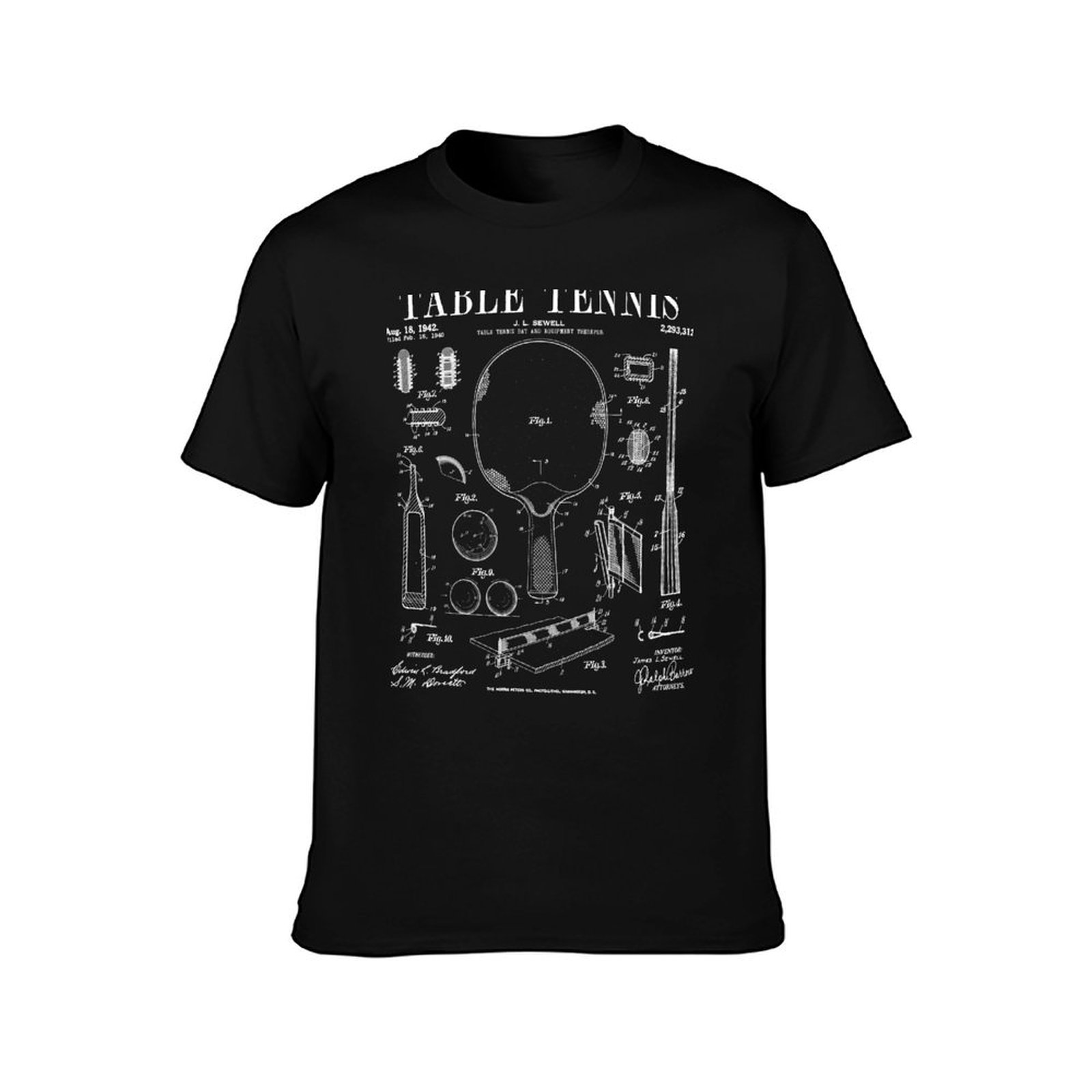 T-shirt de tennis de table/pin - Table Tennis Drawing avis et prix