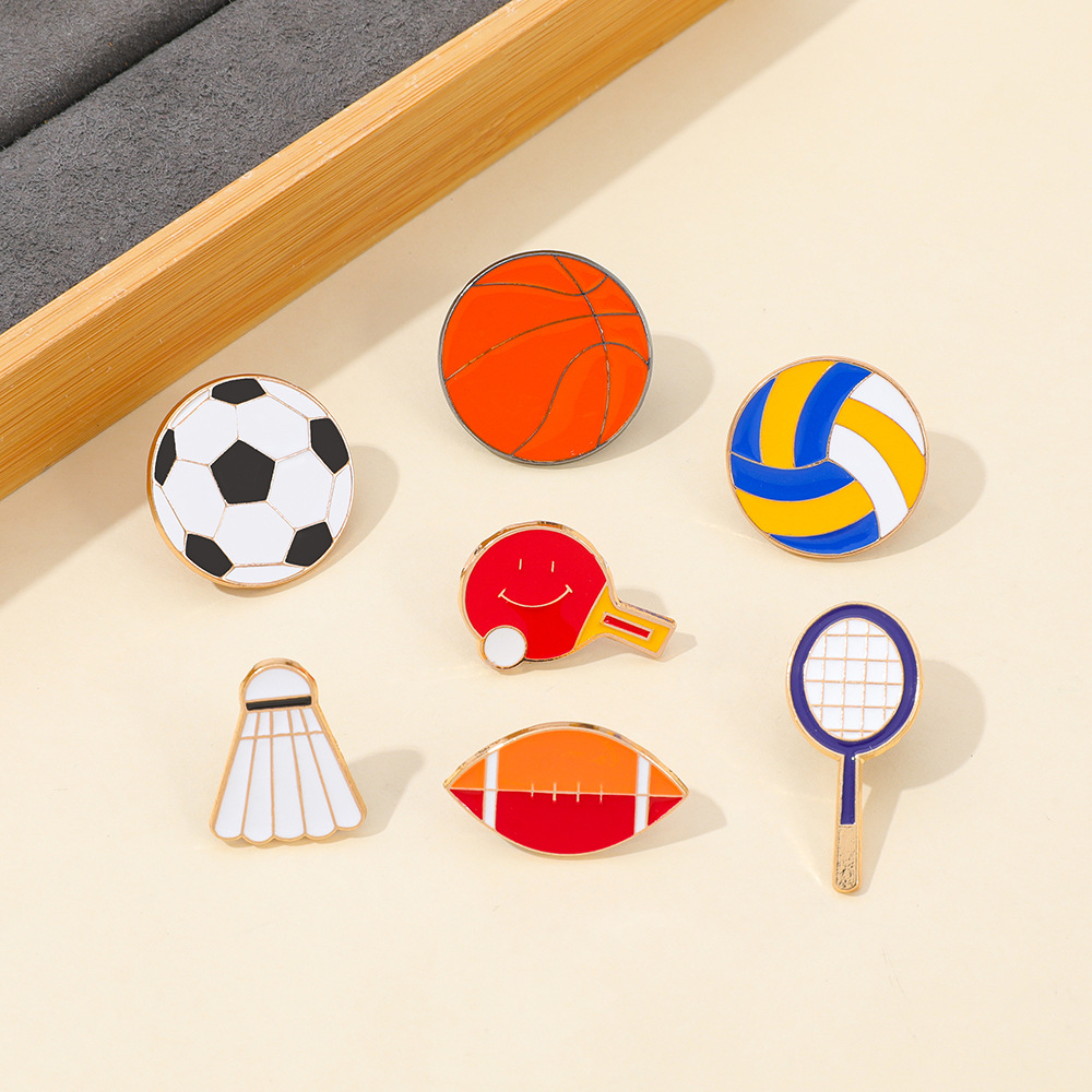 1 Ensemble de badges en métal  - Table Tennis Cartoon avis et prix