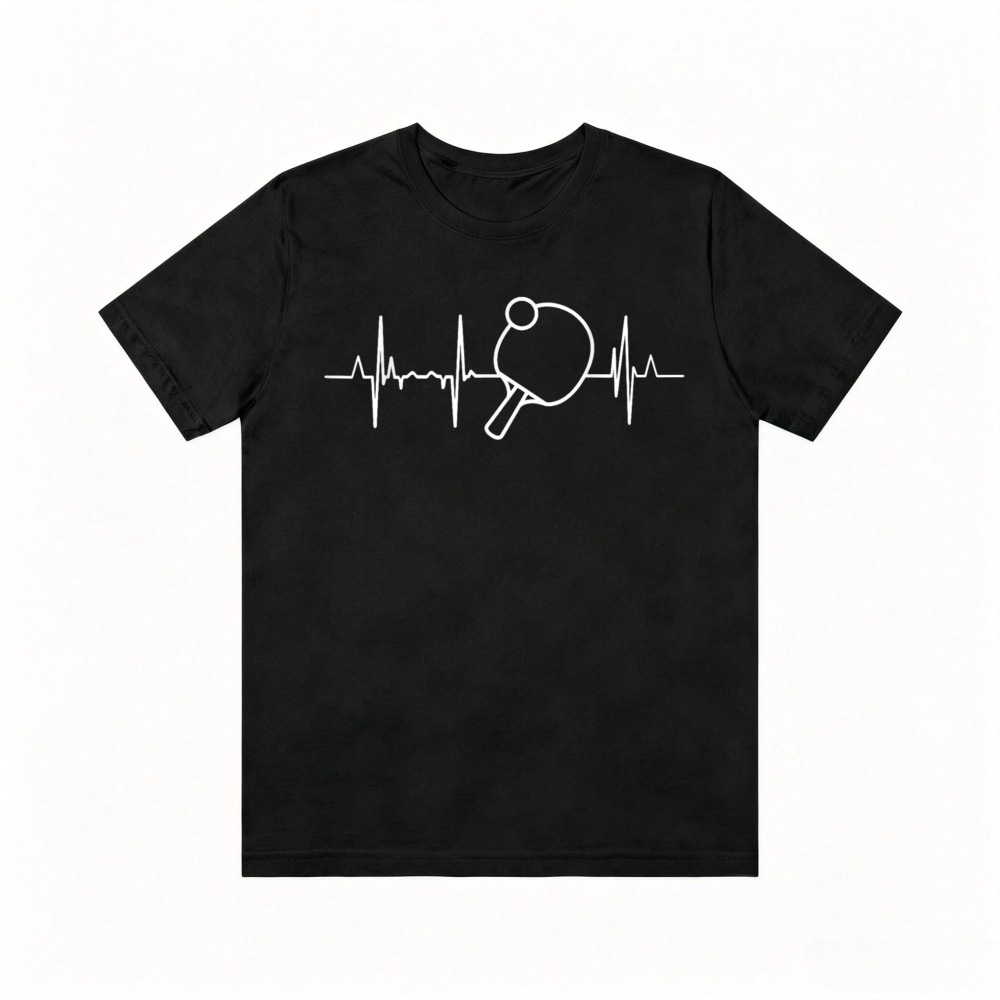 T-shirt unisexe à manches cour - Table Tennis Graphics avis et prix