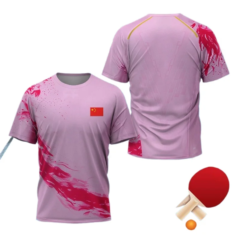 T-shirt graphique Dragon de Ch - Table Tennis Graphics avis et prix